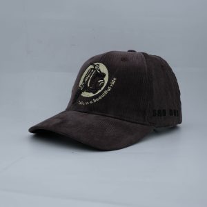 Life's a beautiful ride. Step out in the Sad Dad "Retro Vespa" Baseball Cap!